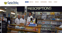 Desktop Screenshot of captainstirlingpharmacy.com.au