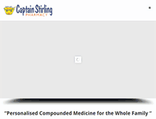Tablet Screenshot of captainstirlingpharmacy.com.au